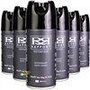 6x Rapport Notorious Long Lasting Masculine Deodorant Body Spray Men 150ml Grey