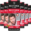 6x Restoria For Men Grey Reducing Hair Cream 100ml - No Mixing, No Mess