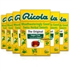 6x Ricola The Original Swiss Herbal Sweets Sugar Free 45g