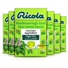 6x Ricola Luscious Apple Mint Sugar Free Natural Herbal Sweets 45g