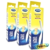 3x Scholl Hard Skin Dual Action Foot File, Removes Dry Roughskin