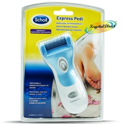 Scholl Express Pedi Electric Device Feet Foot Hard Skin Professional Remover