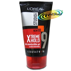 Loreal Studio Xtreme Hold No.9 Indestructible Hair Gel Elastic Resistance150ml