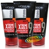 3x Loreal Studio Xtreme Hold No.9 Indestructible Hair Gel Elastic Resistance150ml