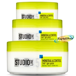 3x L'oreal Studio Mineral & Control Gel Paste 150ml