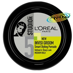 Loreal Studio Line Invisi Groom Smart Hair Styling Pomade Cream Medium Hold