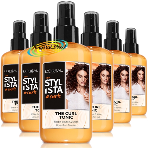 6x Loreal Stylista The Curl Hair Styling Tonic 200ml
