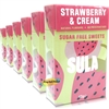 6x Sula Strawbery and Cream Natural Sugar Free Boiled Sweets 42g