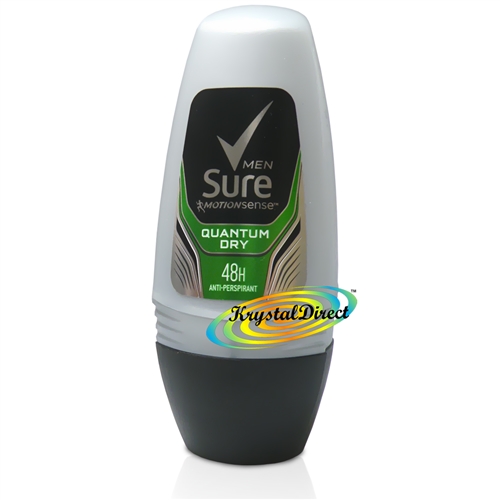 Sure Men Quantum Dry 48Hr Anti-Perspirant Deodorant Roll On 50ml