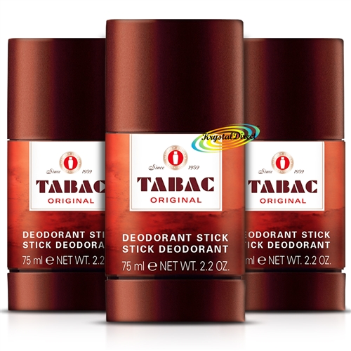 3x Tabac Original Deodorant Stick 75ml