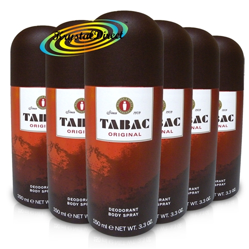 6x Tabac Original Deodorant Body Spray 150ml