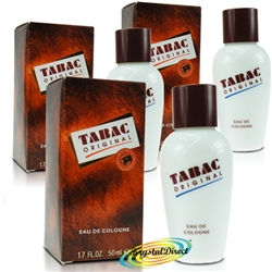 3x Tabac Eau De Cologne 50ml