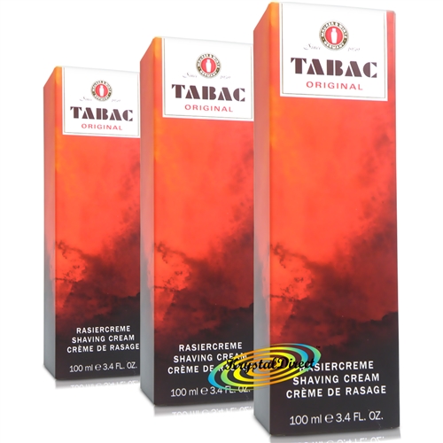 3x Tabac Original Shaving Cream 100ml