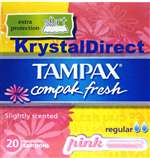 Tampax Compak Fresh Regular 20