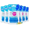 6x Tepe 0.60mm Blue Interdental Brush Size 3 Easy Clean Between Teeth Pack of 6