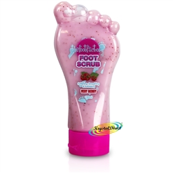 The Foot Factory Softening Smoothing Exfoliating Foot Care Scrub Berry 180ml