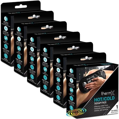 6x ThermX Hot/Cold Therapy Ice/Heating Gel Pack