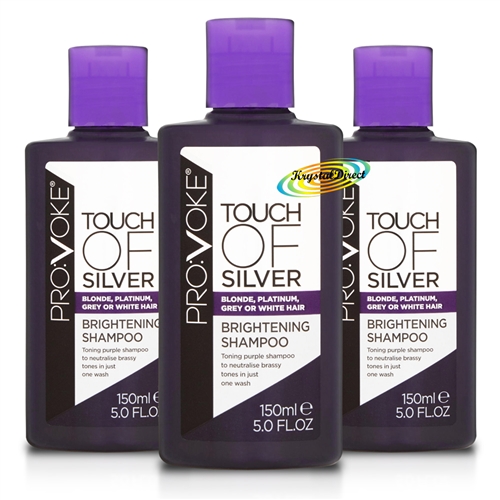 3x Provoke Touch of Silver Brightening Shampoo 150ml