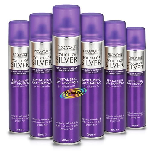 6x Provoke Touch of Silver Revitalising Dry 200ml