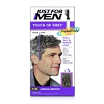 Just for Men Touch of Grey T35 Medium Brown Easy Comb in Haircolour Dye