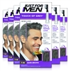 6x Just for Men Touch of Grey T45 Dark Brown Easy Comb in Haircolour Dye