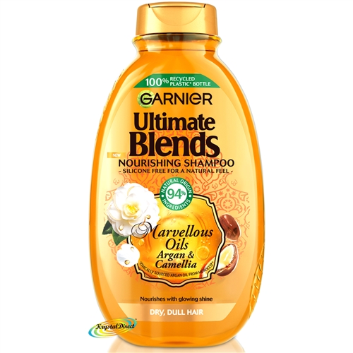 Garnier Ultimate Blends Marvellous Oils Shampoo 400ml Argan & Camellia