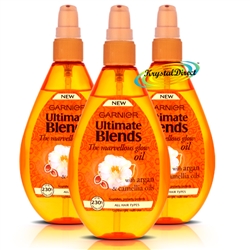 Garnier Ultimate Blends The Marvellous Argan Camellia Glow Hair Oil 150ml