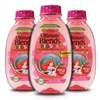 3x Garnier Ultimate Blends Kids 2 in 1 Hypoallergenic Shampoo 250ml Cherry