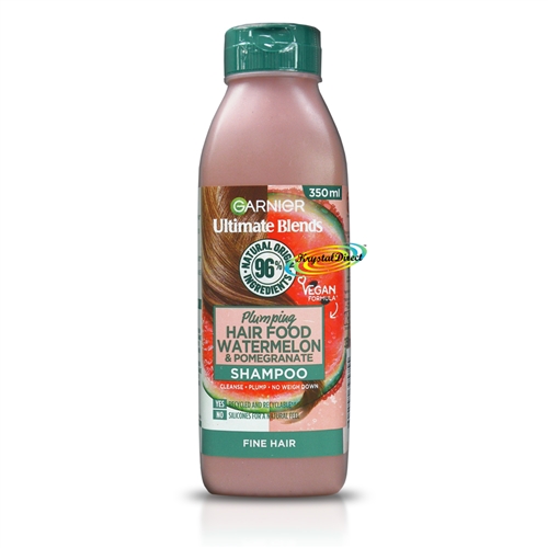 Garnier Ultimate Blends Hair Food Plumping Watermelon Shampoo 350ml