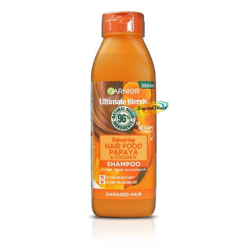 Garnier Ultimate Blends Hair Food Repairing Papaya Shampoo 350ml