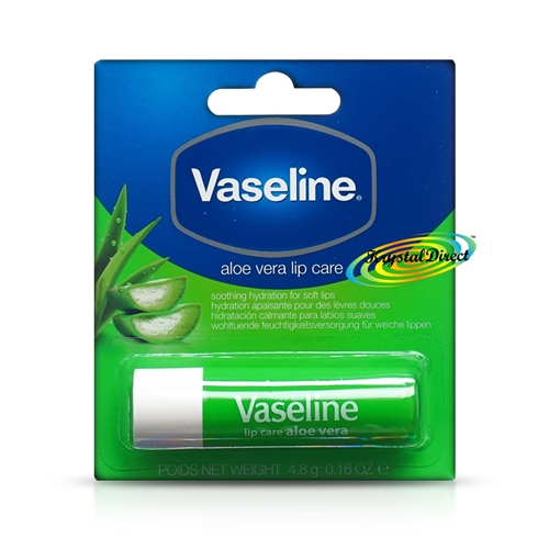 Vaseline Stick Green Aloe Vera Lip Therapy Balm 4.8g