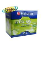 Verbatim CD-RW 700Mb 4x Jewel Case 10's
