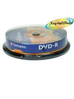 Verbatim DVD-R 16x 4.7Gb 120Min 10 Spindle