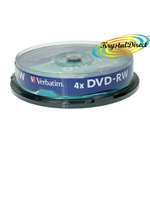 Verbatim DVD-RW 4x 4.7Gb 120Min 10 Spindle