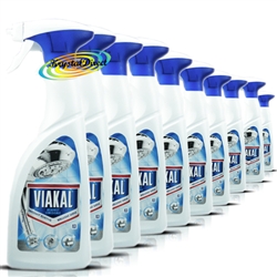 10x Viakal Limescale Watermark Remover Cleaner For Bathroom Kitchen Surface 500ml