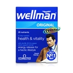 Vitabiotics Wellman Original Multi Vitamin Food Supplement for Men 30 tablets