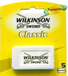 Wilkinson Sword Yellow Card Classic Double Edge Blades 5