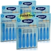 6x Wisdom Interdental Brushes 0.60mm Fine Blue