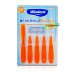 Wisdom Interdental Brushes XXX Fine 0.45mm Orange Oral Hygiene Dental Floss