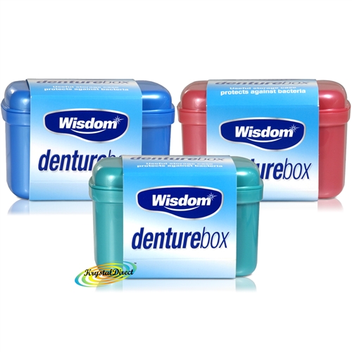 3x Wisdom Dental Orthodontic Retainer Box Case Denture Sport Guard Brace Teeth