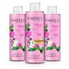 3x Yardley English Rose Luxury Body Wash 250ml