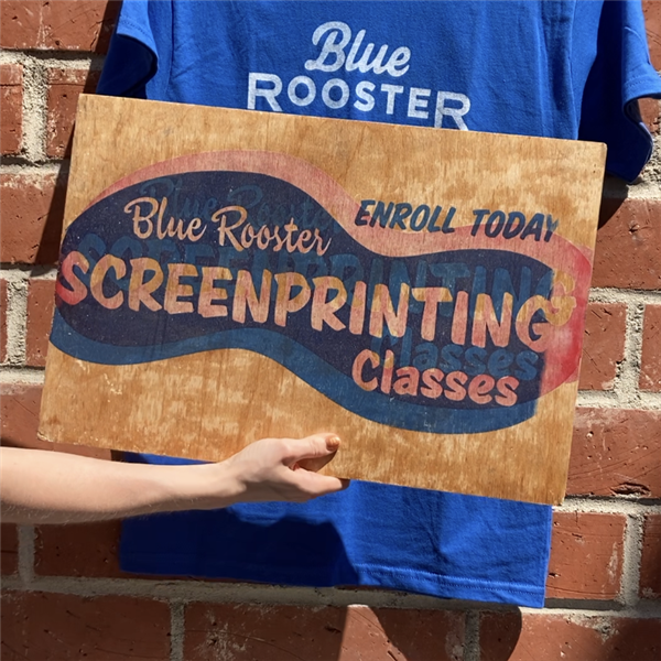 Blue Rooster Screen Printing Workshop