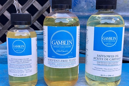 Gamblin Solvent-Free Fluid Alkyd Painting Medium 250 ml