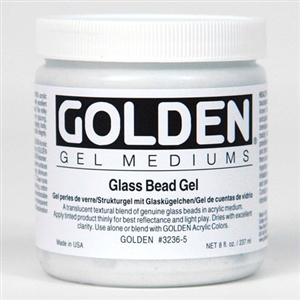 Golden Glass Bead Gel  Image