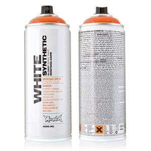 Montana White Synthetic Spray Paint Image