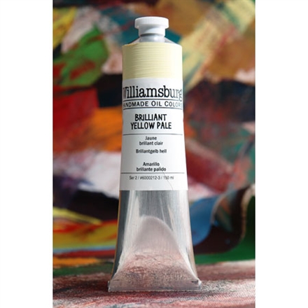 Williamsburg Handmade Oil Paint - Iridescent Silver, 150ml Tube
