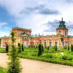 Warsaw Wilanow Palace and Park Tour