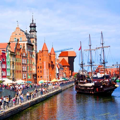 Gdynia Cruise Tours - The Old Town of Gdansk
