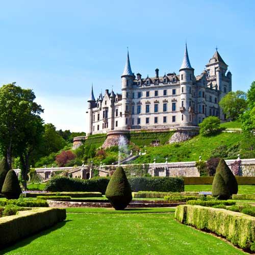 Invergordon Cruise Tours - Dunrobin Castle and Dalmore Distillery