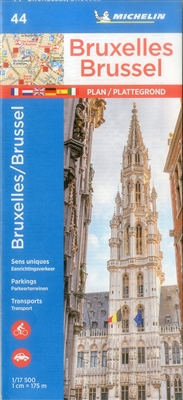 Brussels Belgium Travel & Road Map. Discover Brussels by foot, car or bike using Michelin Brussels City Plan (scale 1:17,500). In addition to Michelin's clear and accurate mapping, this city plan will help you explore and navigate across Brussels differen
